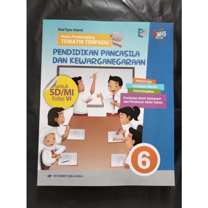 

SALE Buku Pendamping Tematik Erlangga PPKN SD/MI Kelas 6 Termurah