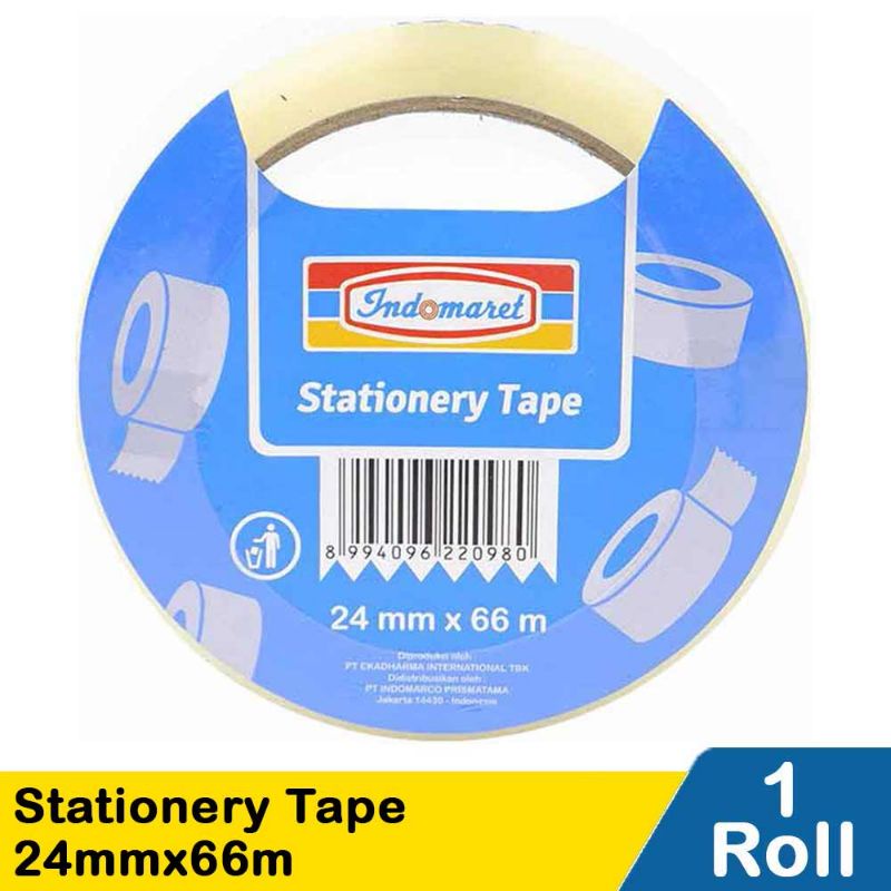 

Indomaret Stationery Tape 1Inx72yr 24Mmx66m Rol