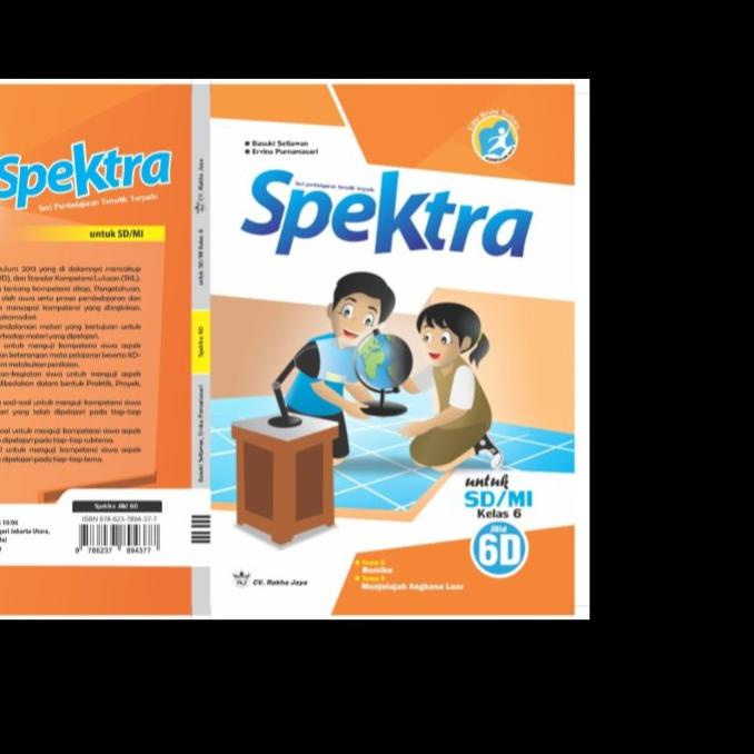 

SALE Spektra Tematik Terpadu Kelas 6 Jilid D : Terdiri dari tema 8 dan 9 Termurah