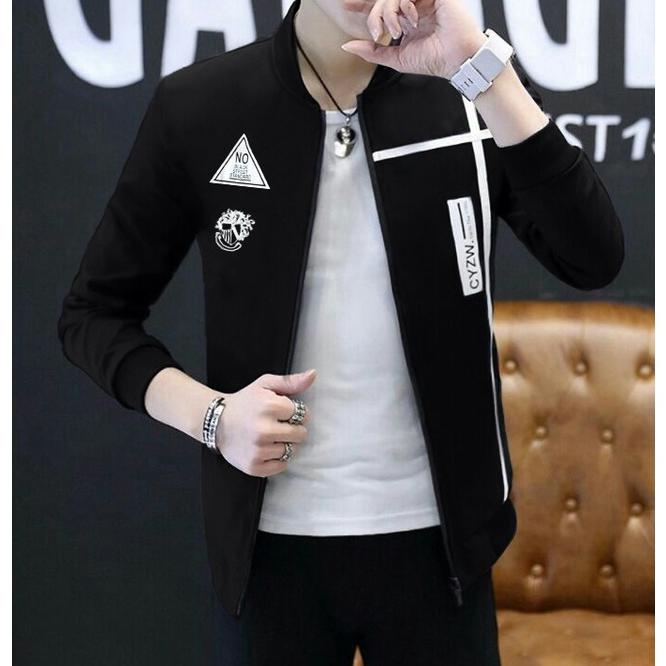 Update - KF JAKET PRIA  ZIPPER SLETING SLIM GAYA KOREA / JAKET BASEBALL / JAKET SLETING / JAKET ZIPP