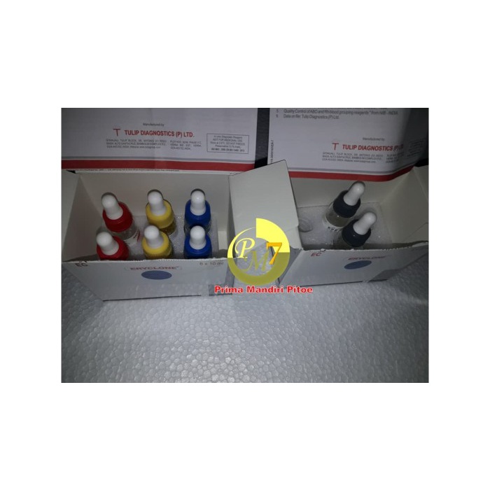 Ready Reagent Golongan Darah ERYCLONE-Tulip Diagnostic