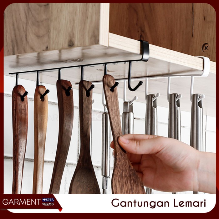 :<:<:<:<] GANLAC - Cantolan Lemari Dapur Gantungan Peralatan Alat Masak
