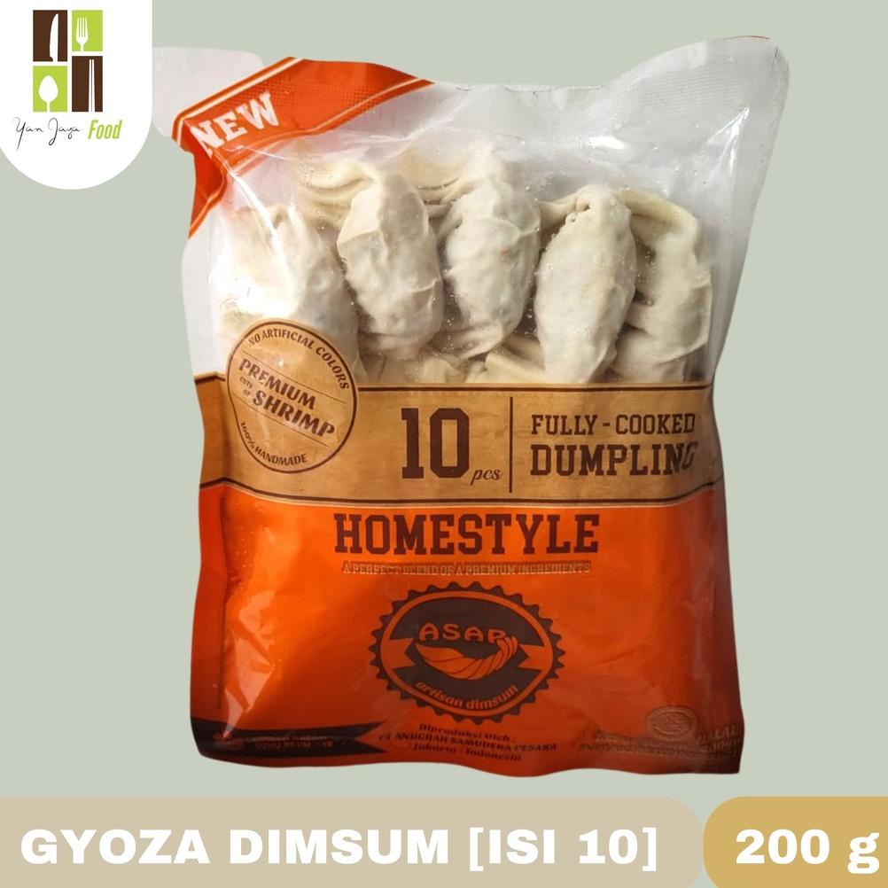 

NEW ARRIVAL GYOZA / GIOZA DIM-SUM HOMESTYLE DUMPLING UDANG AYAM PANGSIT ( ISI 10 ) - 200 GR TERBARIK DI PAGE INI