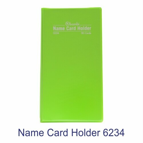 

Promo Name Card Holder 96 Card/Buku Kartu Nama Bambi Specialist