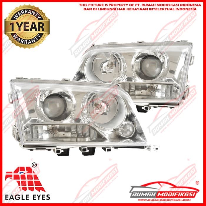 Headlamp - Benz W202 1994-2000 - Eagleeyes - Projector Ready