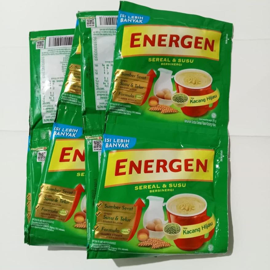 

TRENDING!! ENERGEN SUSU SEREAL ANEKA RASA 10 SACHET @35GR HANYA HARI INI