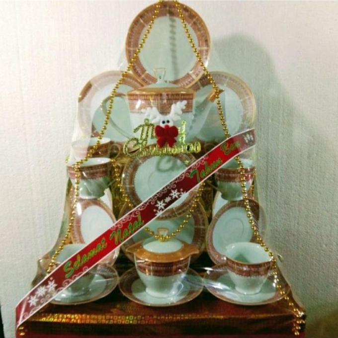 

Parcel Natal Tea Set Parcel Pecah Belah - #Flashsale #Gratisongkir Melulujajan