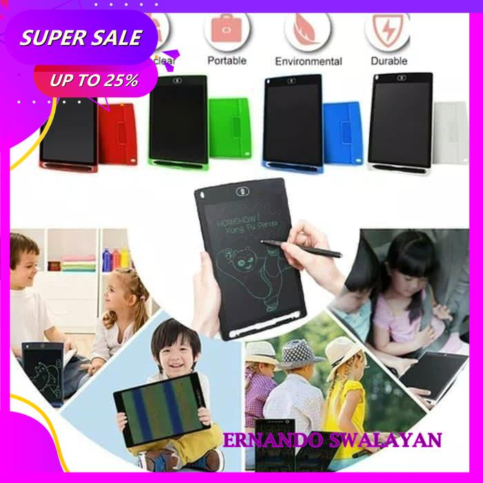 

PAPAN TULIS LCD DRAWING 8.5 INCH WRITING PAD TABLET ANAK MENGGAMBAR KUALITAS PRODUK TERBAIK