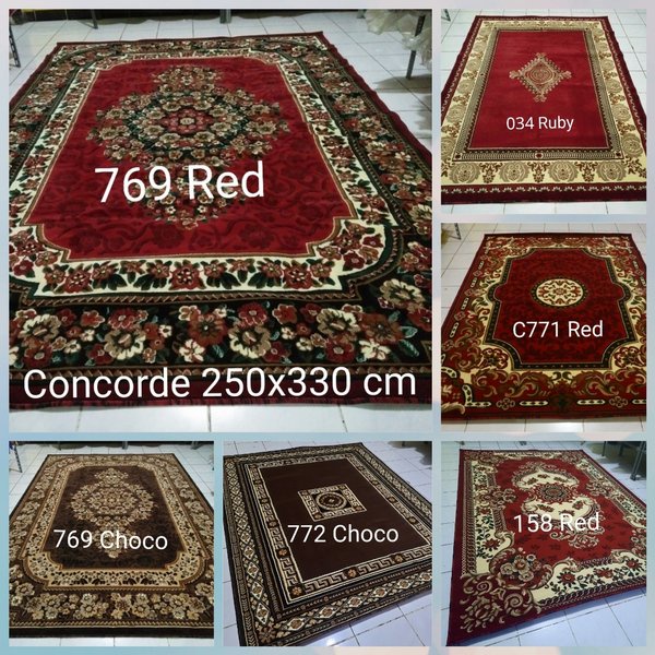 Karpet Permadani Super Besar Tebal 250x350 cm Concorde
