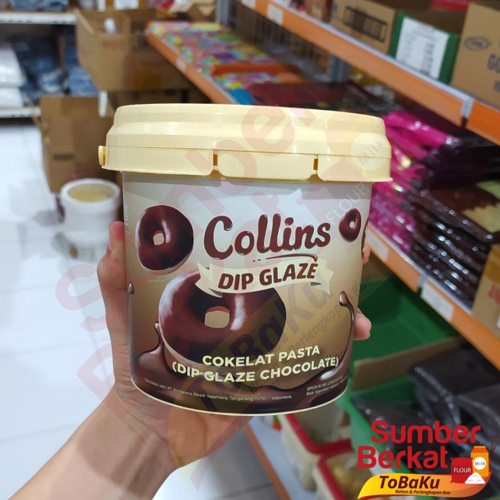 

PROMO COLLIN DIP GLAZE COLIN GLAZE DARK GLAZE COKELAT COKLAT 1 KG MURAH GROSIR HANYA HARI INI