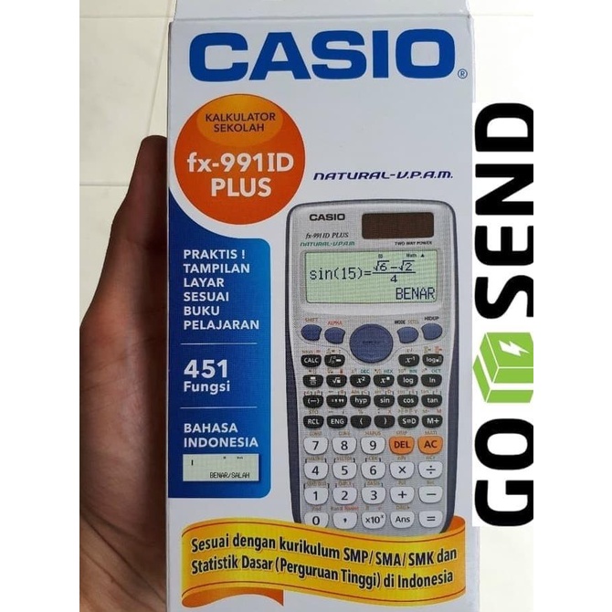 

KALKULATOR CALCULATOR CALKULATOR KALCULATOR PRINT CASIO FX 991ID PLUS