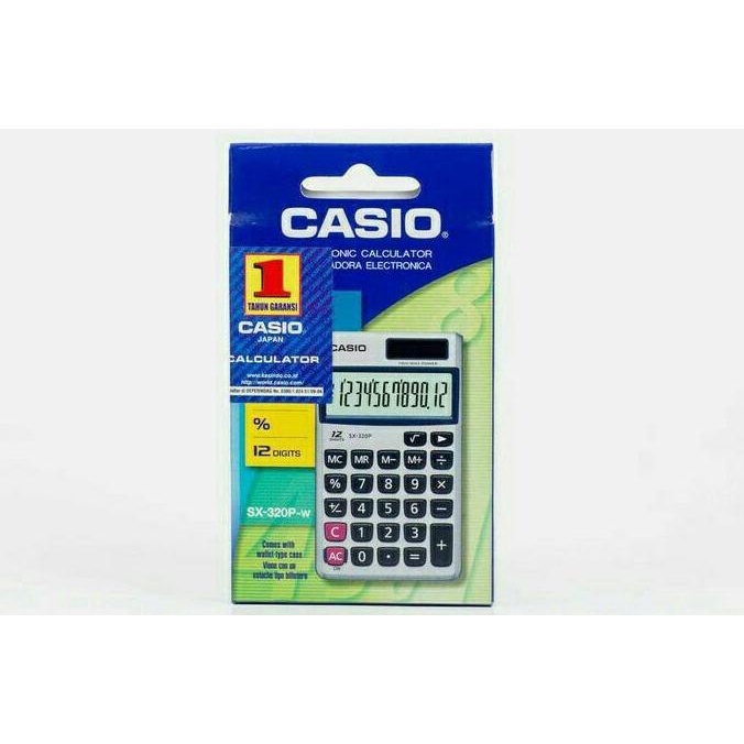 

Kalkulator Saku CASIO SX-320P Original - Calculator Pocket CASIO [212]