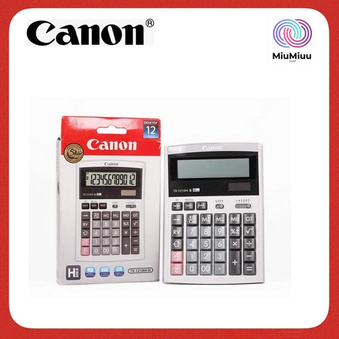 

KALKULATOR CANON 12 DIGIT TX-1210Hi III CALCULATOR