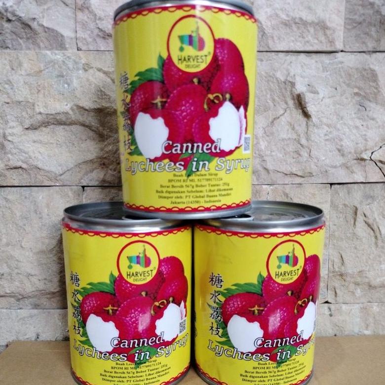 

NEW LECI / LYCHEE HARVEST ( EXP DATE BARU 2026) ISI 19 BIJI / LECI KALENG PRODUK TERLARIS BULAN INI