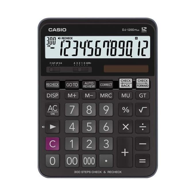 

Casio Calculator DJ 120 D PLUS