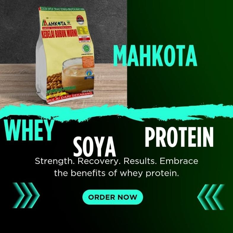 

New - Whey Kent protein Bubuk kedelai 1000 gram