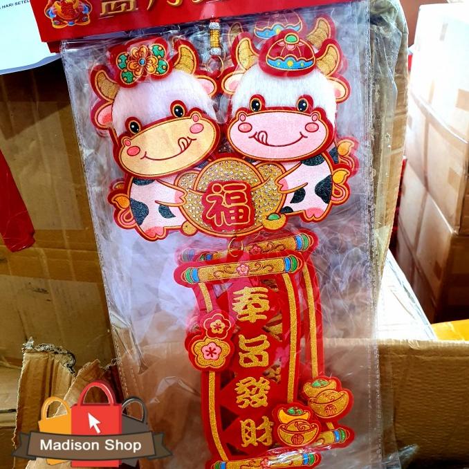 

Gantungan Hoki Kerbau 2021 Gong Xi Fa Cai Dekorasi Hampers Imlek Murah Terbaik