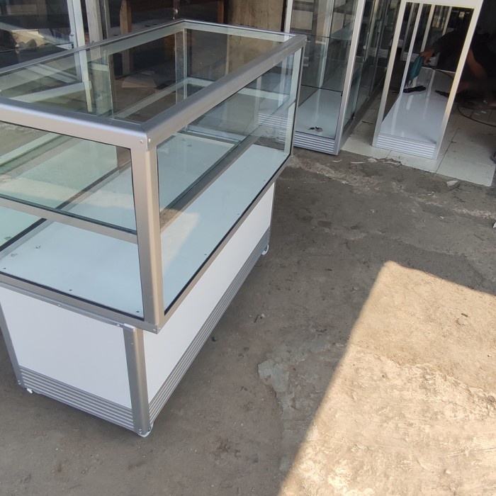 Terbaru Etalase Kaca Konter 120Cm Promo Terlaris