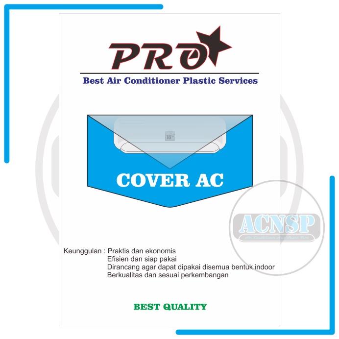 Optimal Plastik Cuci Ac Cover Ac 1/2 Pk 3/4 Pk 1 Pk 1.5 Pk 2 Pk 2.5 Pk