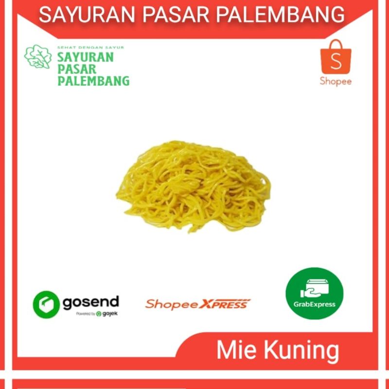 

Mie Kuning Basah - Sayuran Pasar Palembang