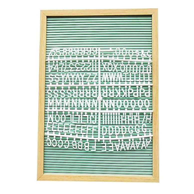 

Promo - LETTER BOARD BABY INCLUDE HURUF/ Felt Letter Board Set / Letter Board/Papan Nama Bayi /Papan Menu / Dekorasi Rumah Viral 30*40 cm !