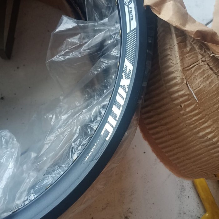rims velg 20 sepeda minion, lipat, bmx exotic double wall alloy hitam lelalela8187