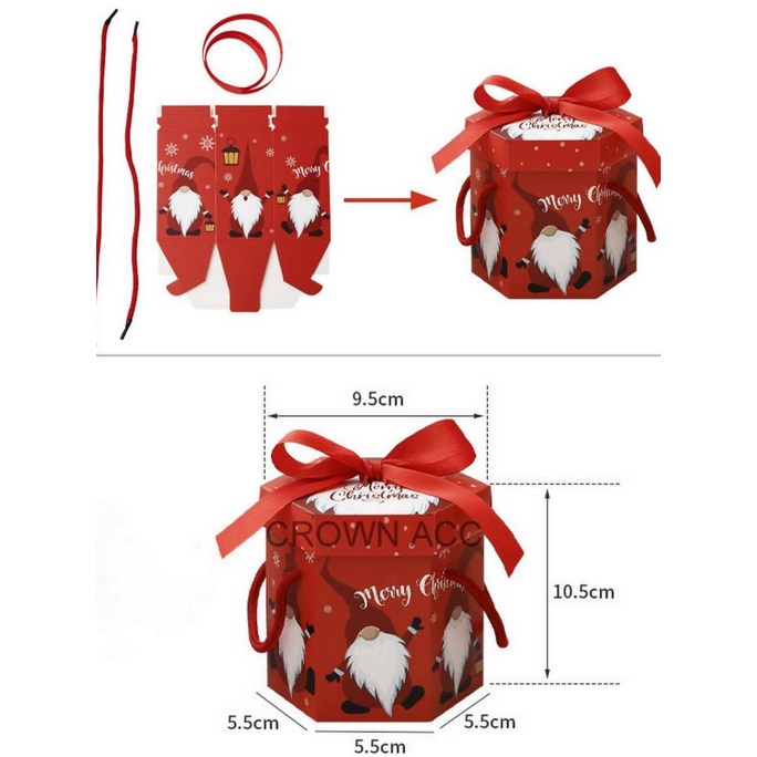 

ern Christmas Fancy Gift Box 39 / Box Natal / Kotak Kado Natal
