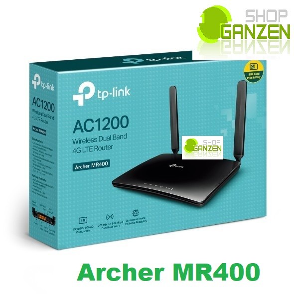 TP-Link TPLINK Archer MR400 TL-MR400 AC1200 4G LTE Modem Wireless