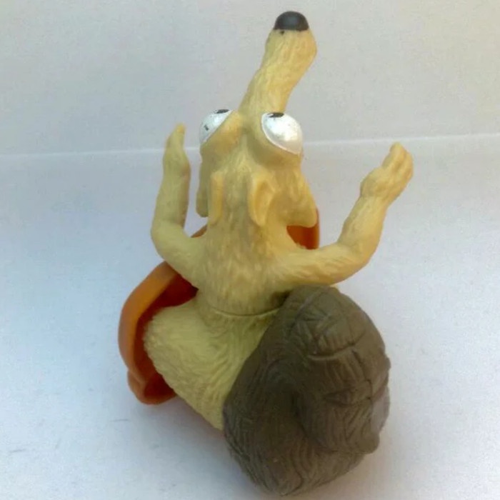 scrat - biang masalah - movie ice age - happy meal mc donald mcd rerekeke85