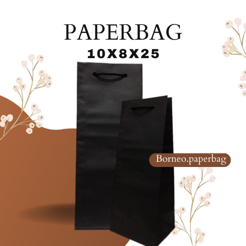 

PAPERBAG BOTOL 10X8X25/PAPERBAG TUMBLER