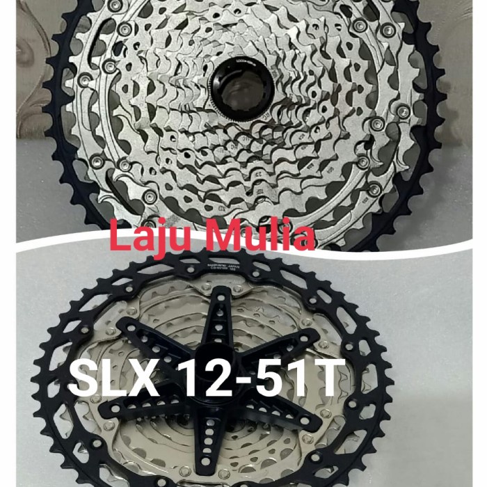 sprocket cassette shimano slx 12 speed 12-51t fikafika8187