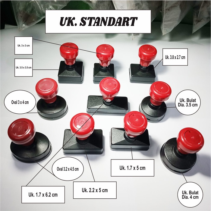 

Terbaru Stempel Plastik Stempel Permanen Waterproof Promo Terlaris