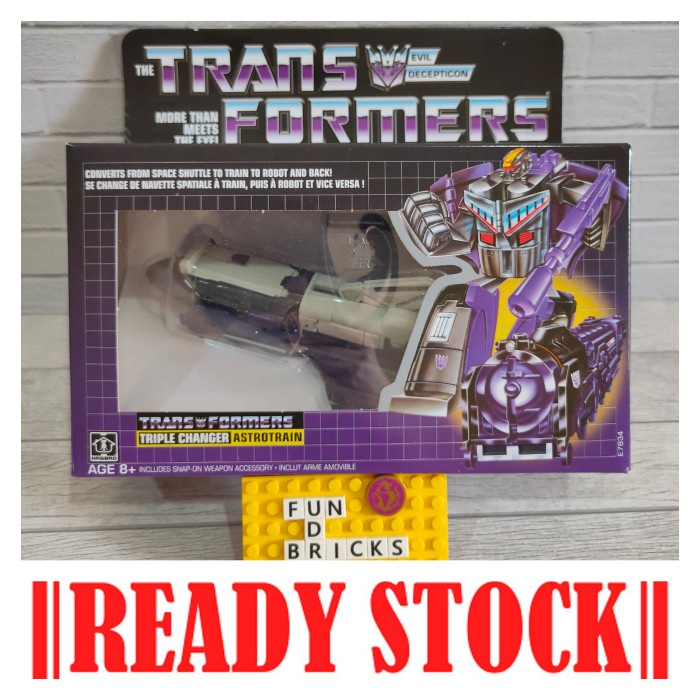 ✅Baru Hasbro Transformers Triple Changer Astrotrain Terbaru