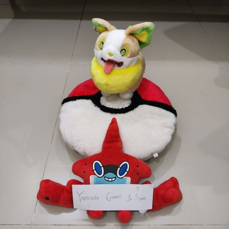 POKEMON TARTS YAMPER ORI ORIGINAL TAKARA TOMY ARTS BONEKA PLUSH DOLL IMPORT MATA KERAS T-ARTS Boneka