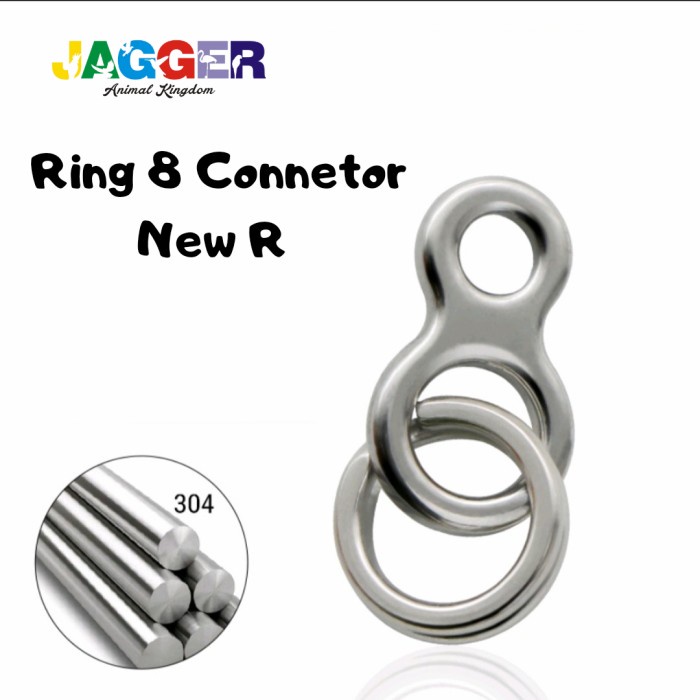 +++++] Ring 8 Connector New R Konektor Penyambung Rantai Burung