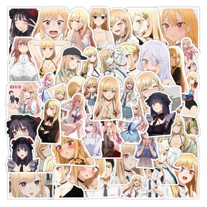 

:::::::] DUD001 Sticker Anime Jepang My Dress-Up Darling Sono Bisque Doll