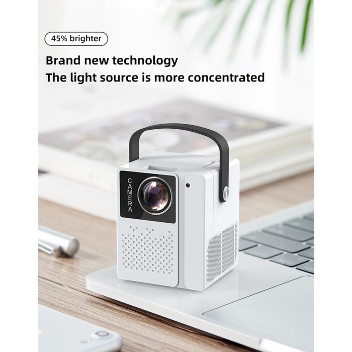 Hawas Proyector Android 9 2+16Gb Wifi 5G Portable Android Projector 4K Hd