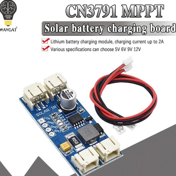 Update MPPT CN3791 Regulator Panel Surya 6V 9V 12V Pengisian 3.7V 4.2V Buru Order