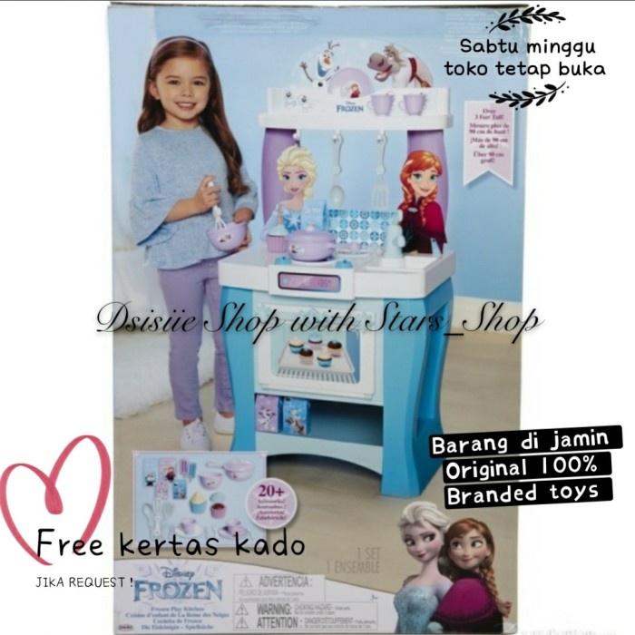 ✅Sale Mainan Masak Masakan Besar - Disney Frozen Kitchen Set Original Terbatas