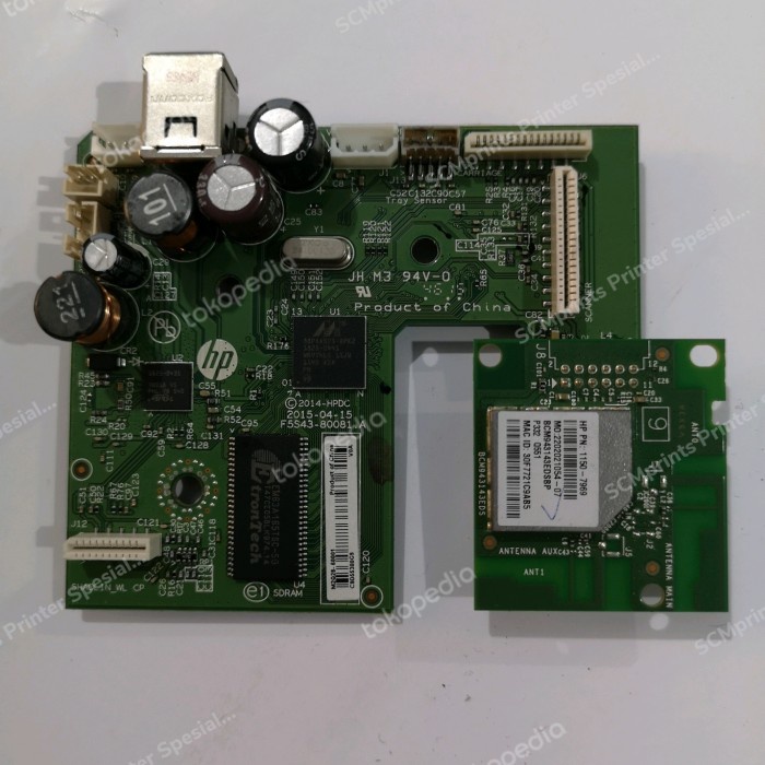 MAINBOARD HP GT5820 FORMATTER USB BOARD HP DESKJET GT-5820 USB WIFI
