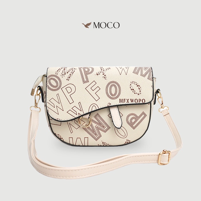 828 MOCO Fashion Tas Wanita Selempang Sling Bag Impor Viral Kerja ORIGINAL 100%