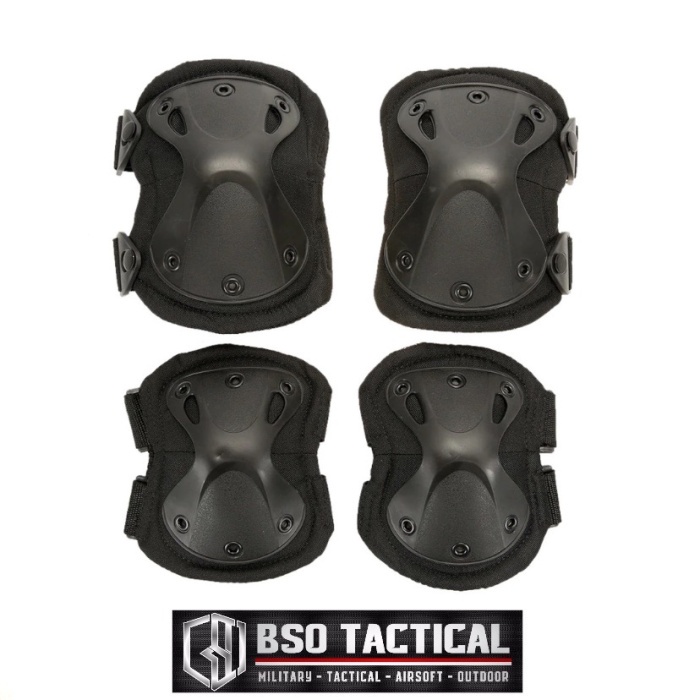 Promo Deker Tactical Kneepad Import Set With Elbow