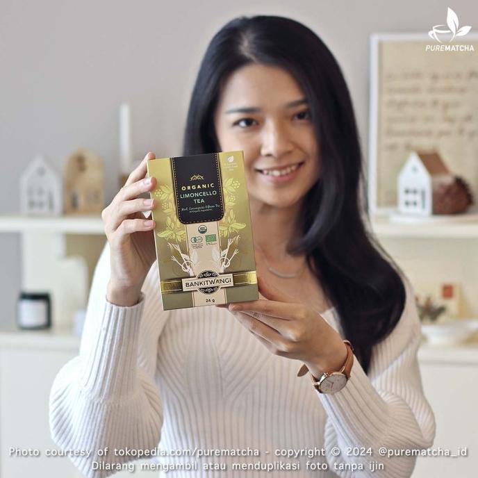 

Bankit Wangi - Limoncello Tea Organic Box 24Gr Lime Citrus Tea Blend Kode 521
