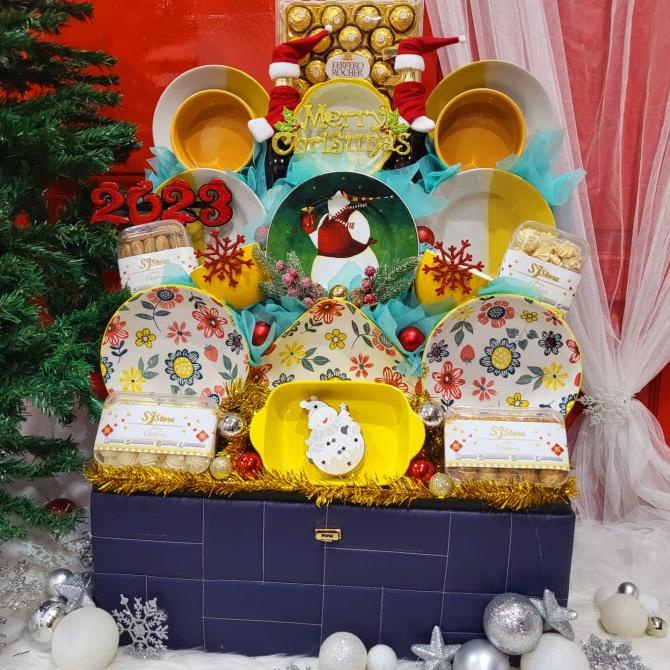 

Terlarisss - Paket Dekorasi Hampers Natal Christmas Parcel Hadiah Kue Kering 453 - Langsung Kirim