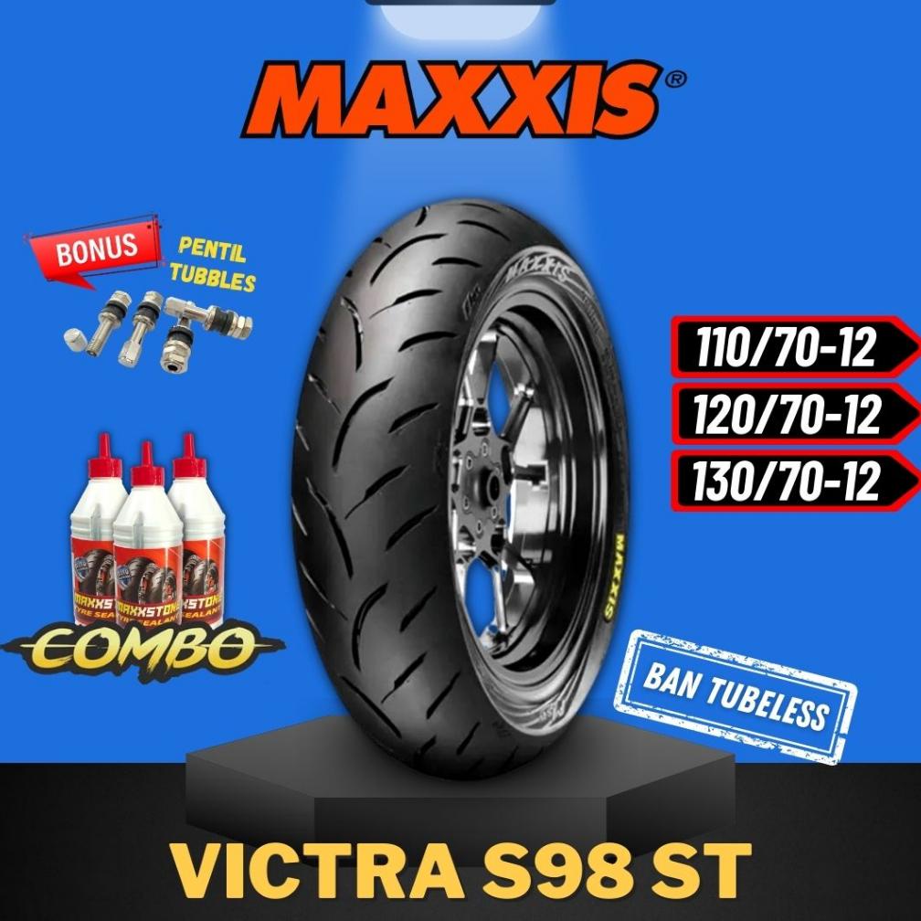 Keren [Ready Cod] Maxxis Victra Ring 12 /  Ban Maxxis Vespa Scoopy / Ban Scoopy Freego / Ban Tubeles