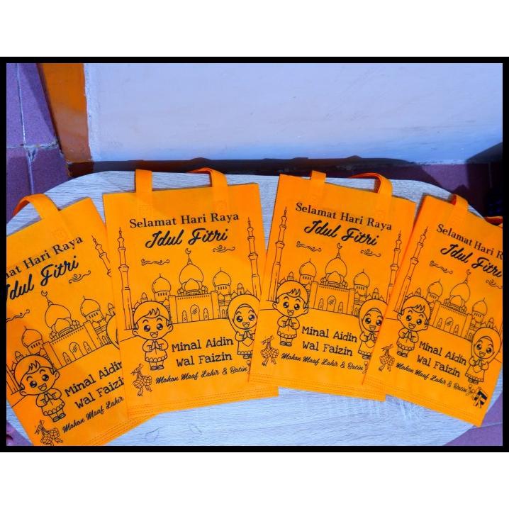 

TERMURAH TAS SPUNBOND IDUL FITRI / KANTONG BINGKISAN LEBARAN GOODIE BAG !!!