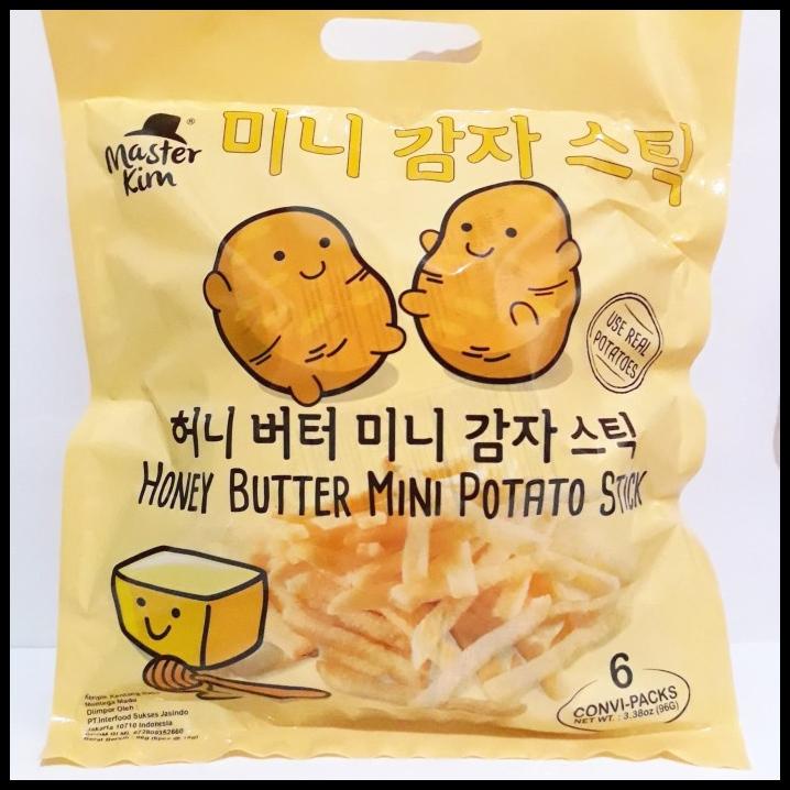 

GRATIS ONGKIR MASTER KIM HONEY BUTTER POTATO STICK / KERIPIK KENTANG MENTEGA MADU