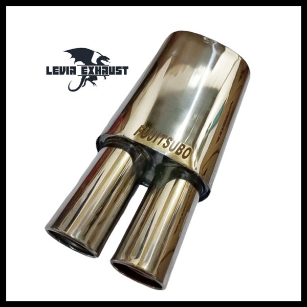 KNALPOT MOBIL FUJITSUBO CABANG FULL STENLESS