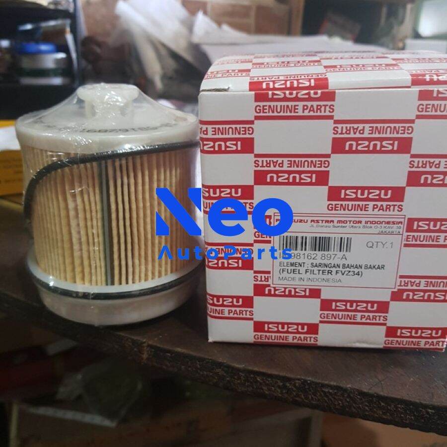 Filter Saringan Solar Atas Isuzu Baru Nlr85 Nlr 85 Baru Euro4 Original