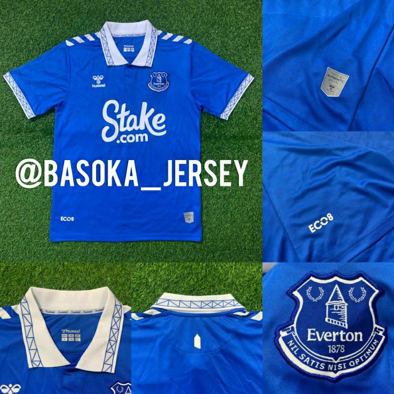 (READY STOK) JERSEY EVERTON HOME 2023 2024 TERBARU GRADE ORI IMPORT 23 24